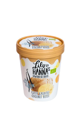 Lily & Hanna's Creme caramel vanilla bliss bio & raw 500ml